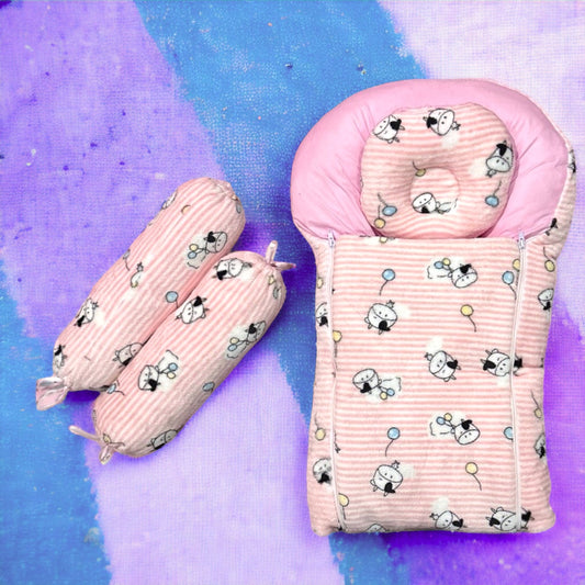 7 Pcs Cute Bedset