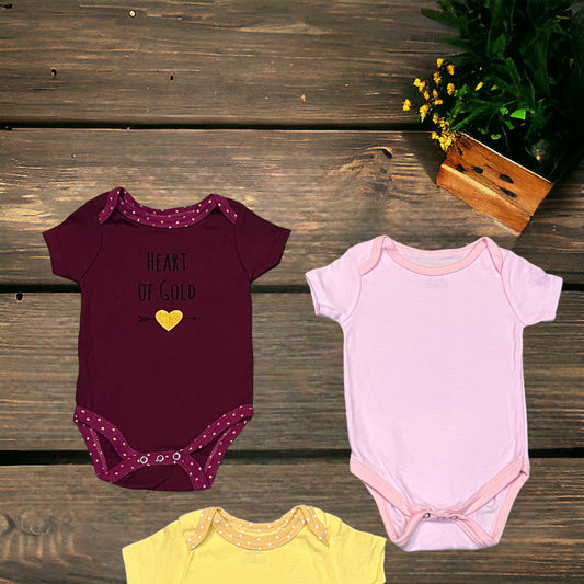 Love Rompers (Pack Of 5)